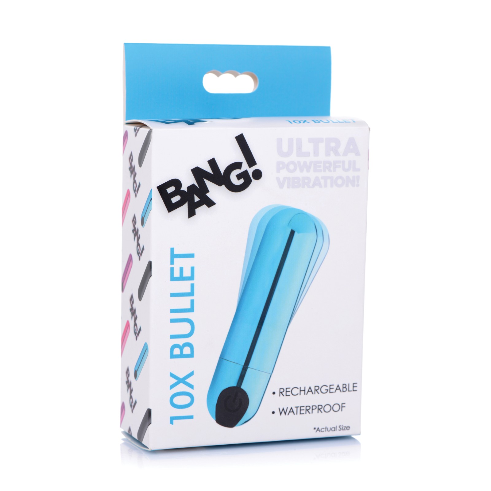 Bang! Bullet Vibrador Recargable 10X para Placer en Movimiento