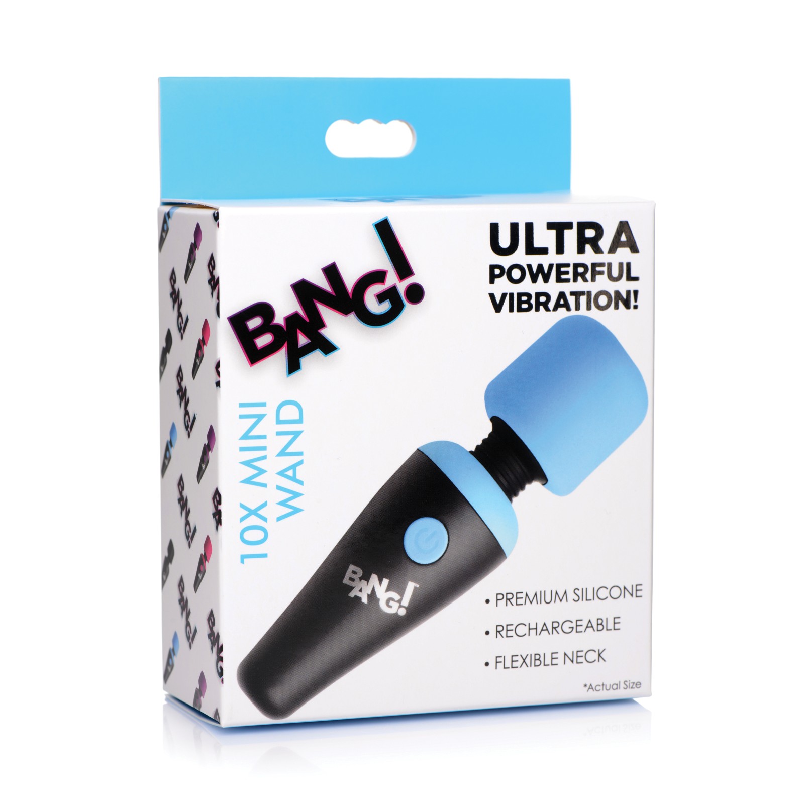 Bang! Mini Varita Vibrante 10X - Azul