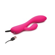 Bang! 10X Flexible Silicone Rabbit - Pink