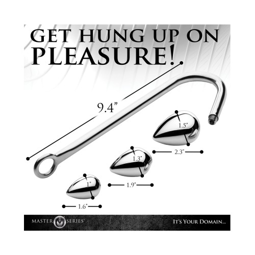 Master Series Anal Hook Trainer and Plugs - Explore Boundaries