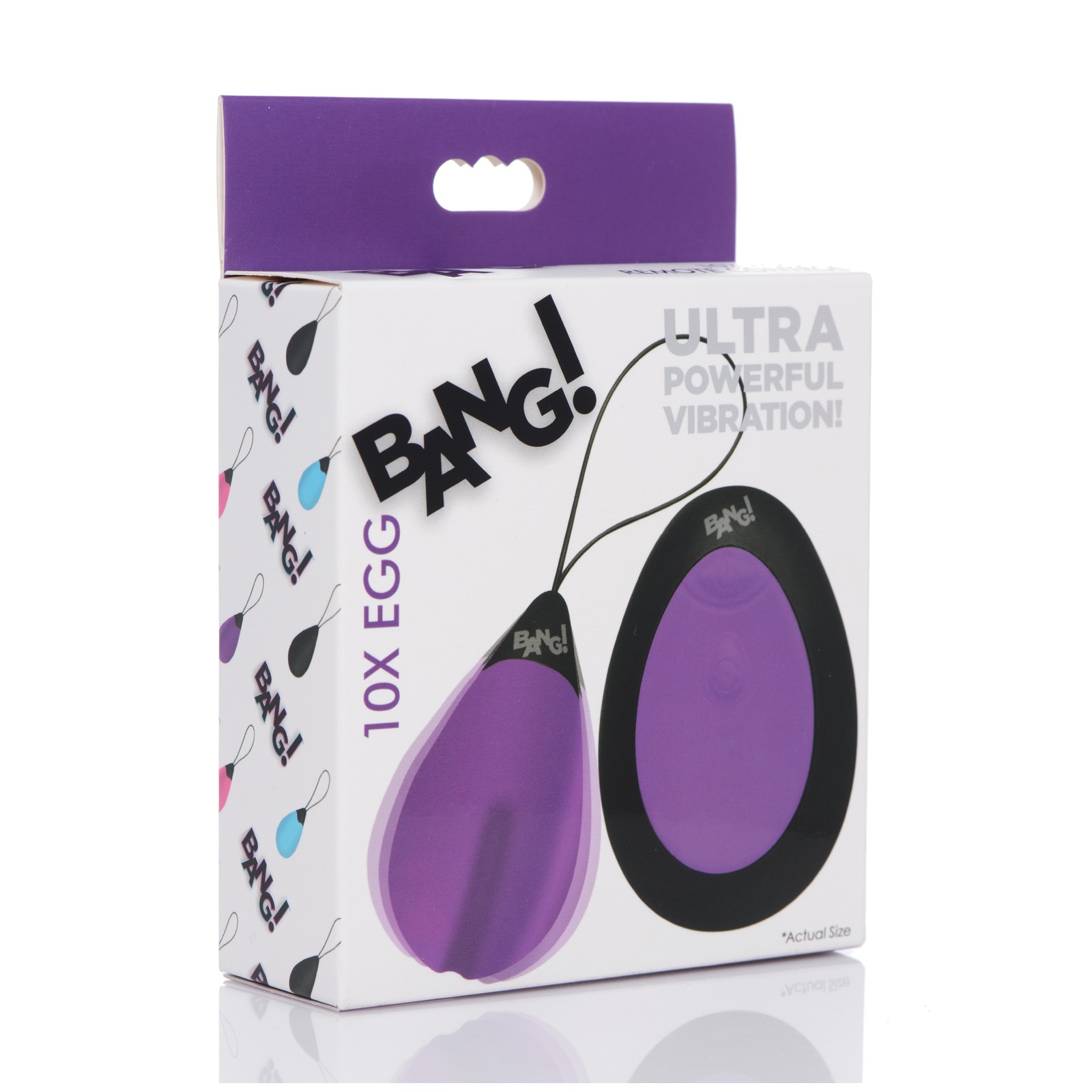 Bang! 10X Silicone Vibrating Egg - Ultimate Pleasure