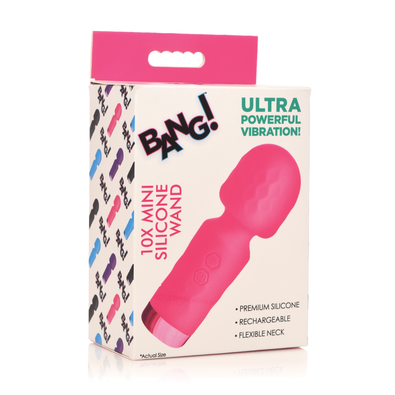 Bang! 10X Mini Silicone Wand for Discreet Pleasure