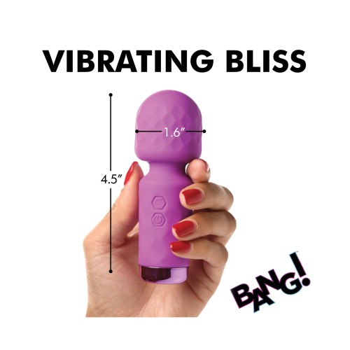 Bang 10X Mini Silicone Wand Purple