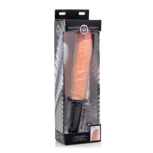 Master Series Onslaught XL Vibrating Dildo