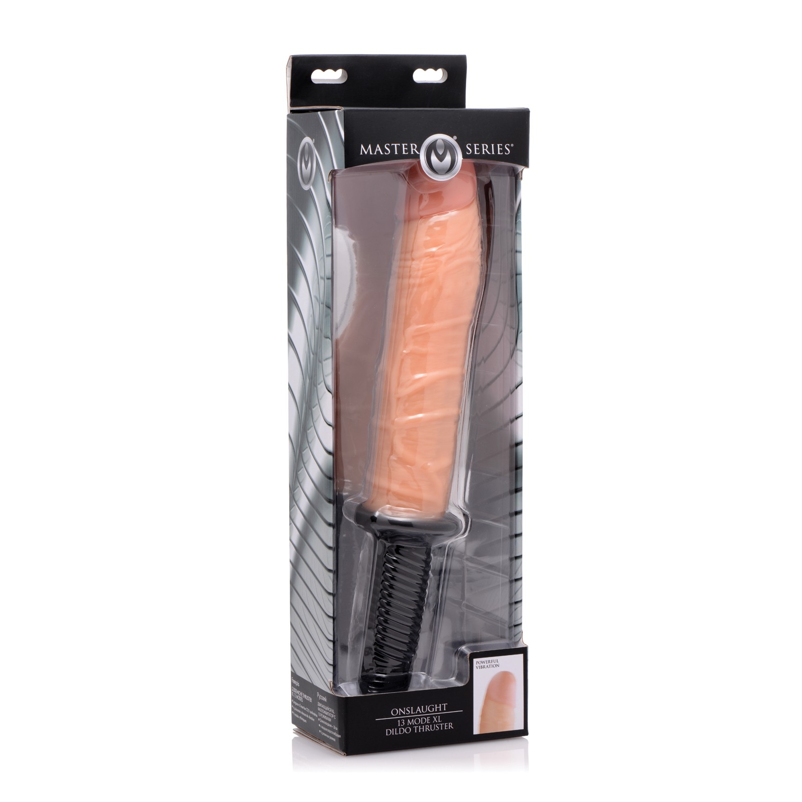 Master Series Onslaught XL Vibrating Dildo