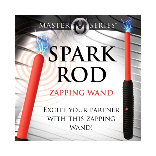 Master Series Spark Rod Zapping Wand Red Black