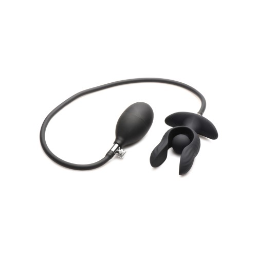 Plug Anal Inflable Vibratorio Dark Pearl