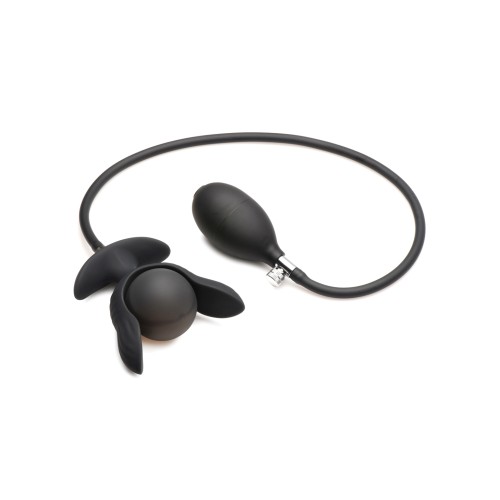 Dark Pearl Inflatable Vibrating Butt Plug