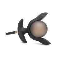 Dark Pearl Inflatable Vibrating Butt Plug