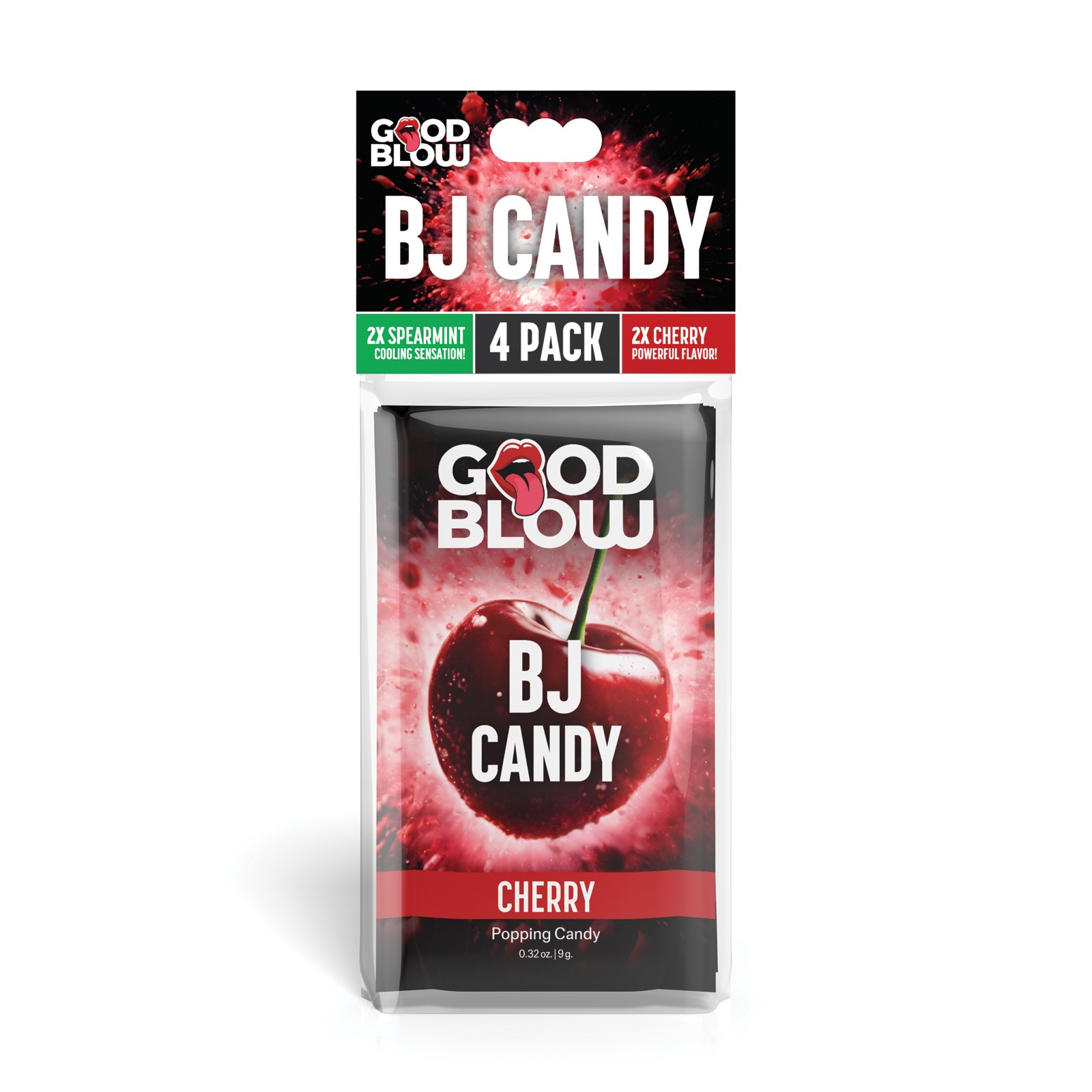 Good Blow BJ Sampler Pack - Pack of 4, Spearmint/Cherry