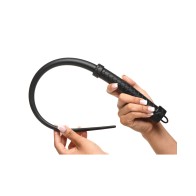 Master Series Viper Tail Silicone Whip - Black