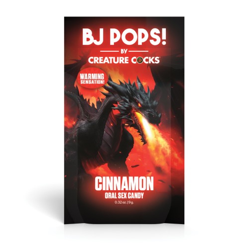 Creature Cocks Warming Cinnamon BJ Pops Candy