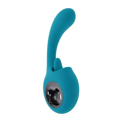 Evolved How Many Licks G Spot Vibrator Teal