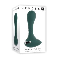 Gender X Vibrating Silicone Plug