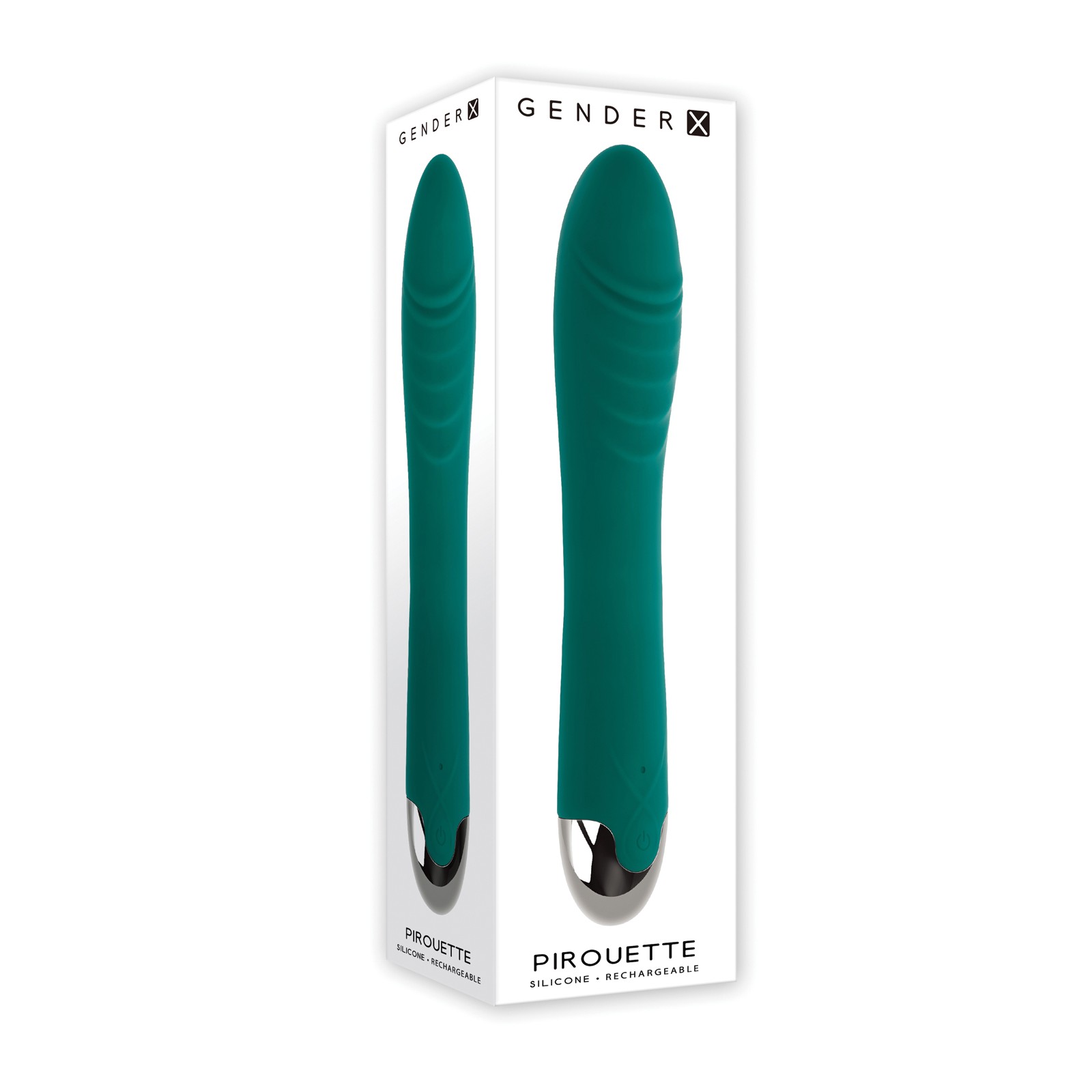 Gender X Pirouette Twirling Vibrator Teal