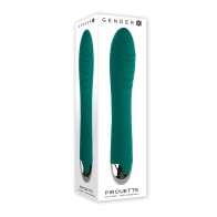 Vibrador Giratorio Gender X Pirouette Verde Teal