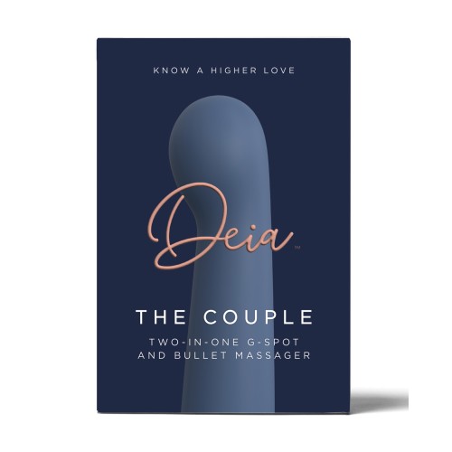 Deia Couple Two-in-One Vibrator Navy