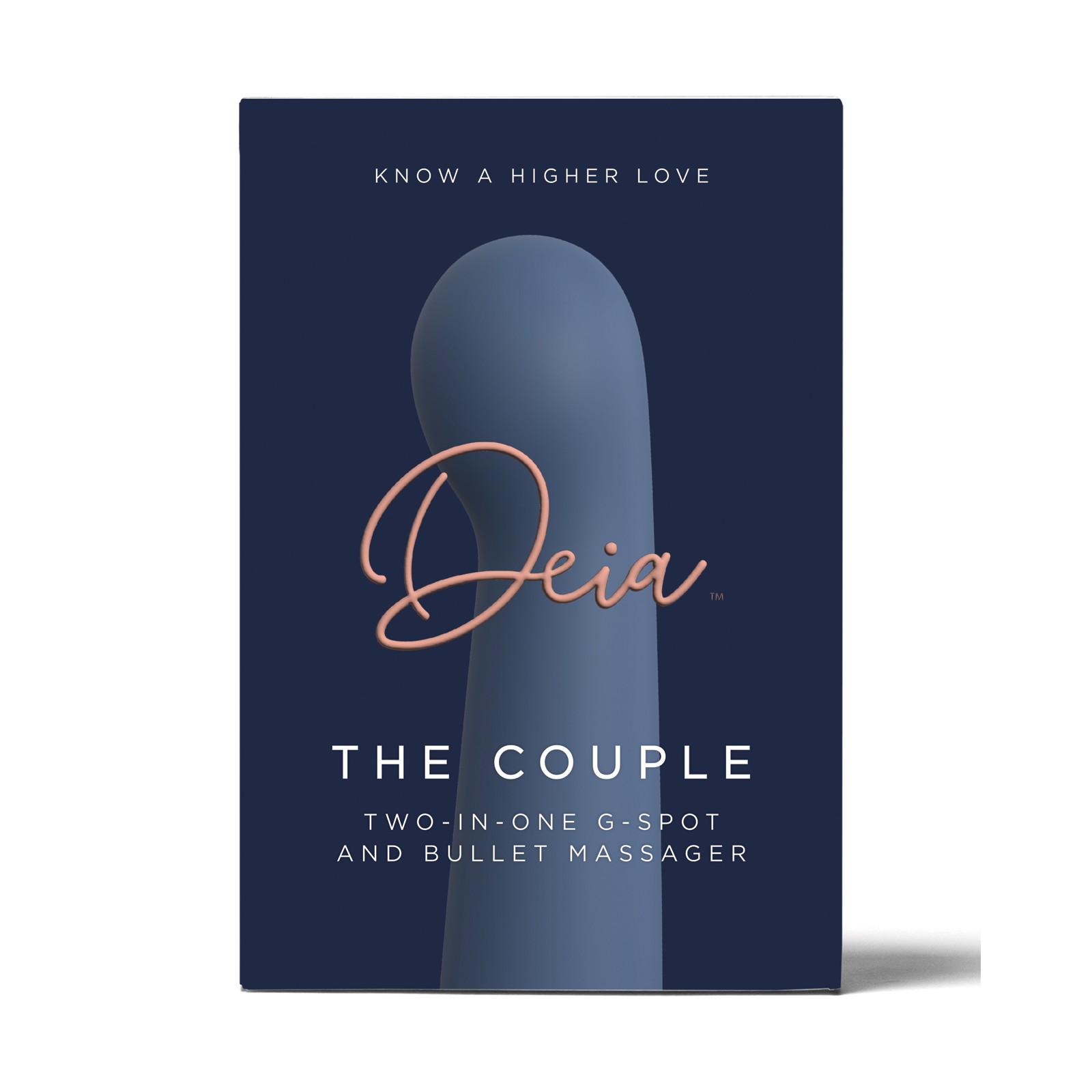 Deia Couple Two-in-One Vibrator Navy