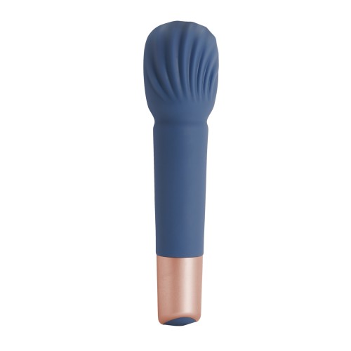 Deia Wand with Recharge Base - Navy Silicone