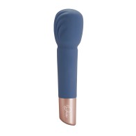 Deia Wand with Recharge Base - Navy Silicone