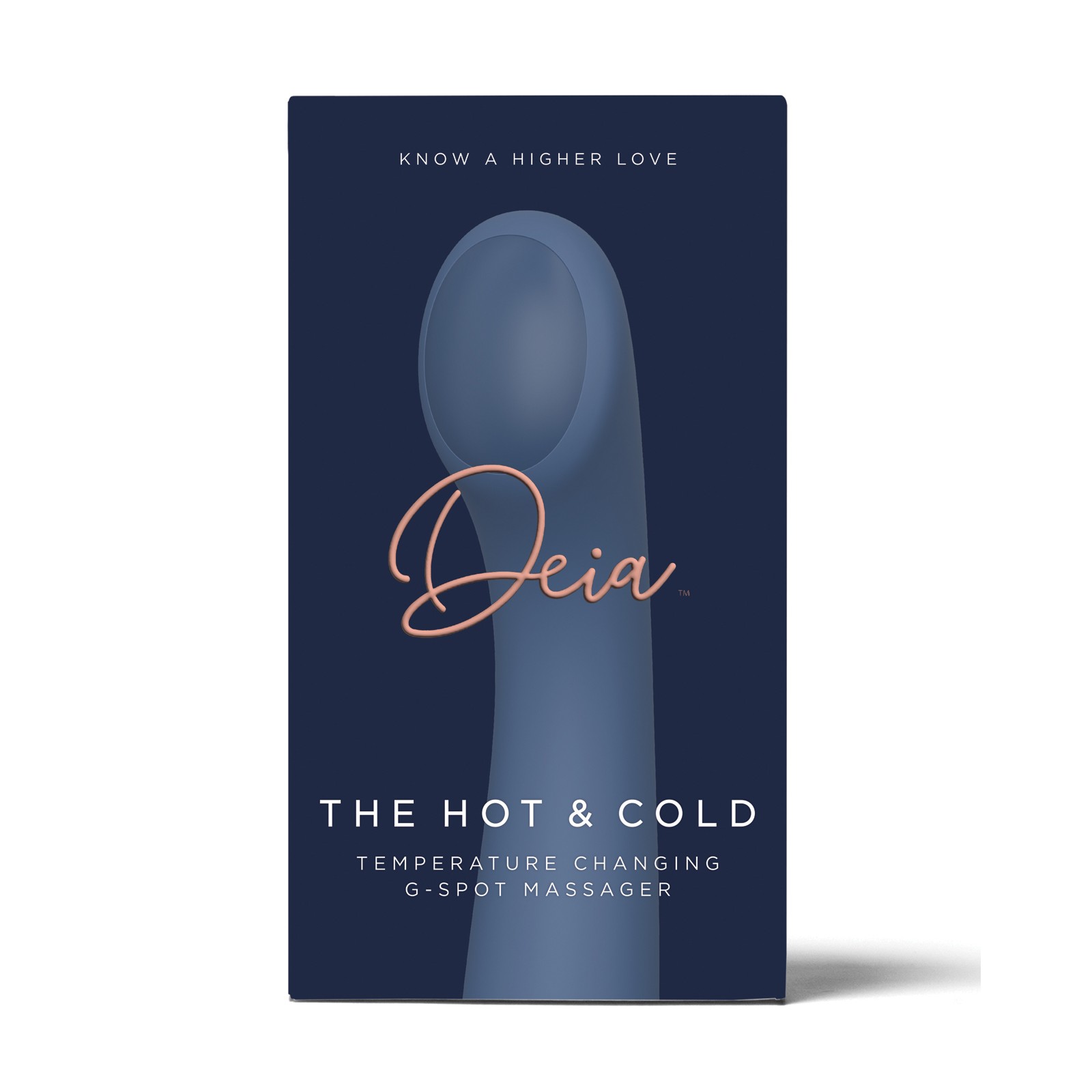 Deia Hot Cold Vibrator Navy for Temperature Play