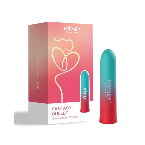 Fantasy Color Gradient Bullet Vibrator - Sky Blue