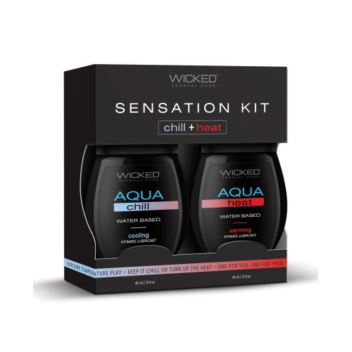 Kit de Sensaciones Wicked Sensual Care Frío Calor