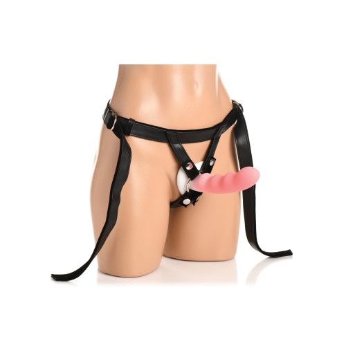 Bedroom Bliss Velvet Kiss Strap-On Harness