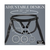 Bedroom Bliss Velvet Kiss Strap-On Harness