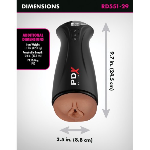 PDX Elite Stroker for Unmatched Pleasure