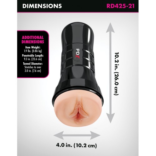 PDX Extreme Wet Pussies XXL Stroker - Self Lubricating