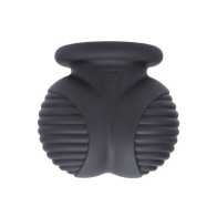 Ball Bunker Estirador de Silicona para Testículos Fort Troff Negro