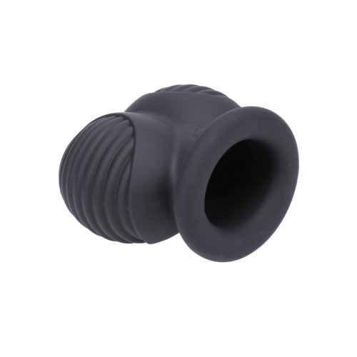 Ball Bunker Estirador de Silicona para Testículos Fort Troff Negro