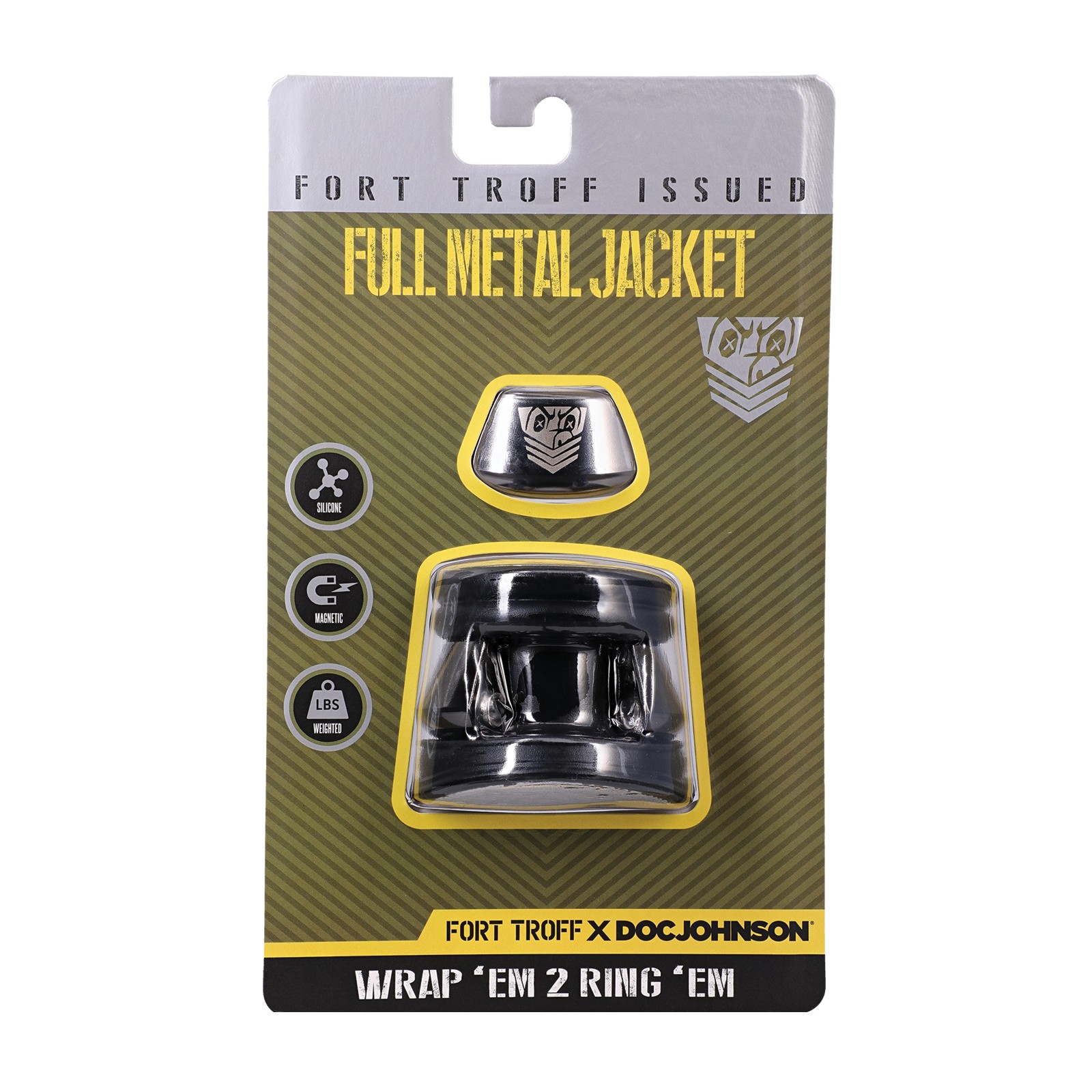 Estirador de Testículos Fort Troff Full Metal Jacket para Sensación Intensa