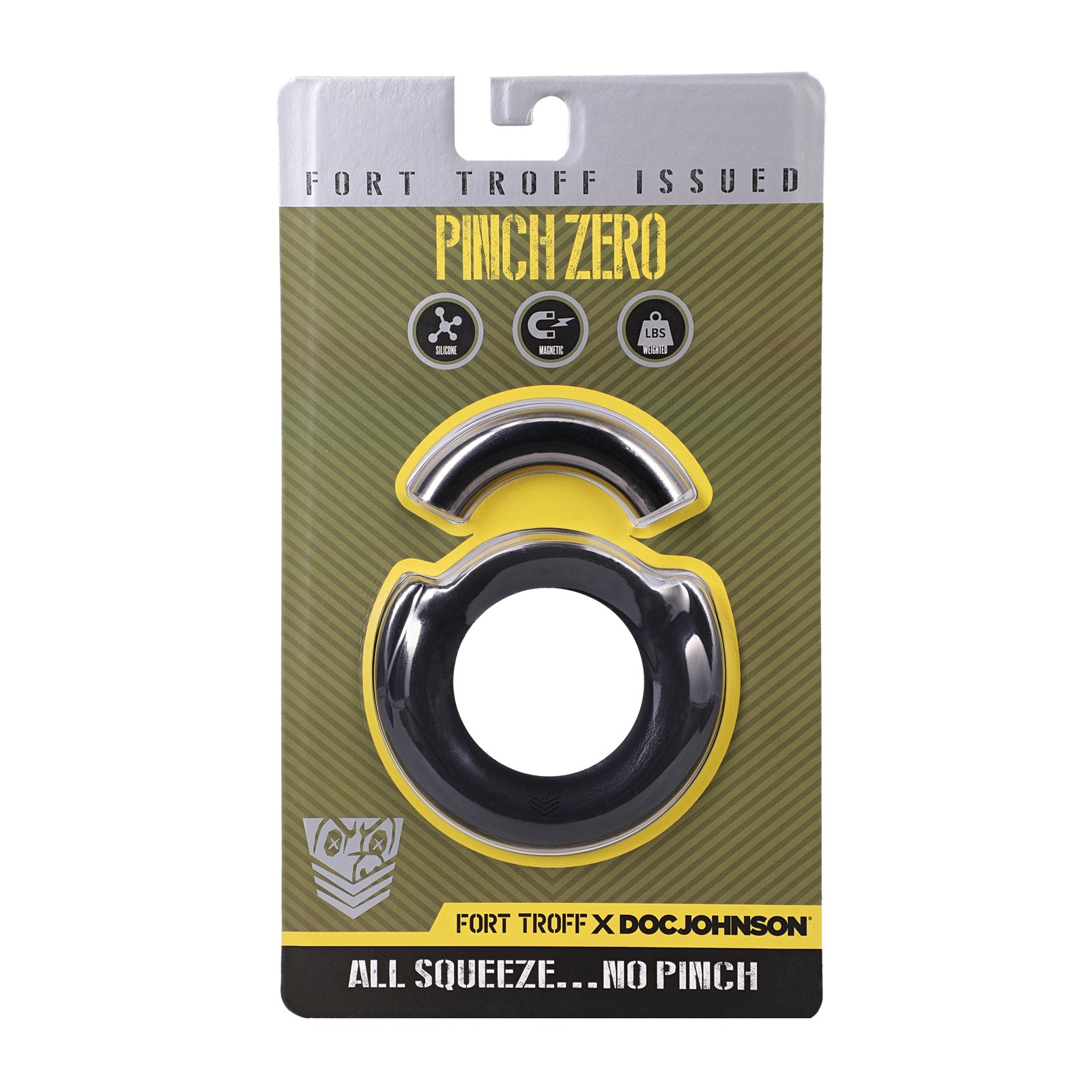 Anillo para el Pene Fort Troff Pinch Zero Metal Pesado