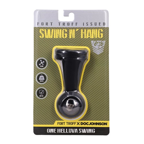 Fort Troff Swing N' Hang Silicone Ball Stretcher Black