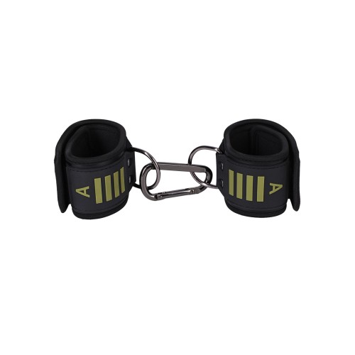 Fort Troff Tactical Ankle Cuffs Black Green