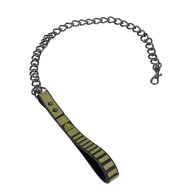 Fort Troff Tactical Collar and Leash - Black/Green