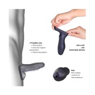 Manwan RYZER Penis Sleeve Black Plum