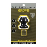 Fort Troff Kum Keeper Plug Anal Pequeño Negro para Placer