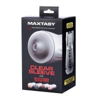 Maxtasy Suction Master Sleeve - Standard Clear