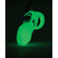 CB-6000 Chastity Cock Cage Set Glow in the Dark