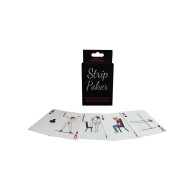 Strip Poker Playing Card Deck