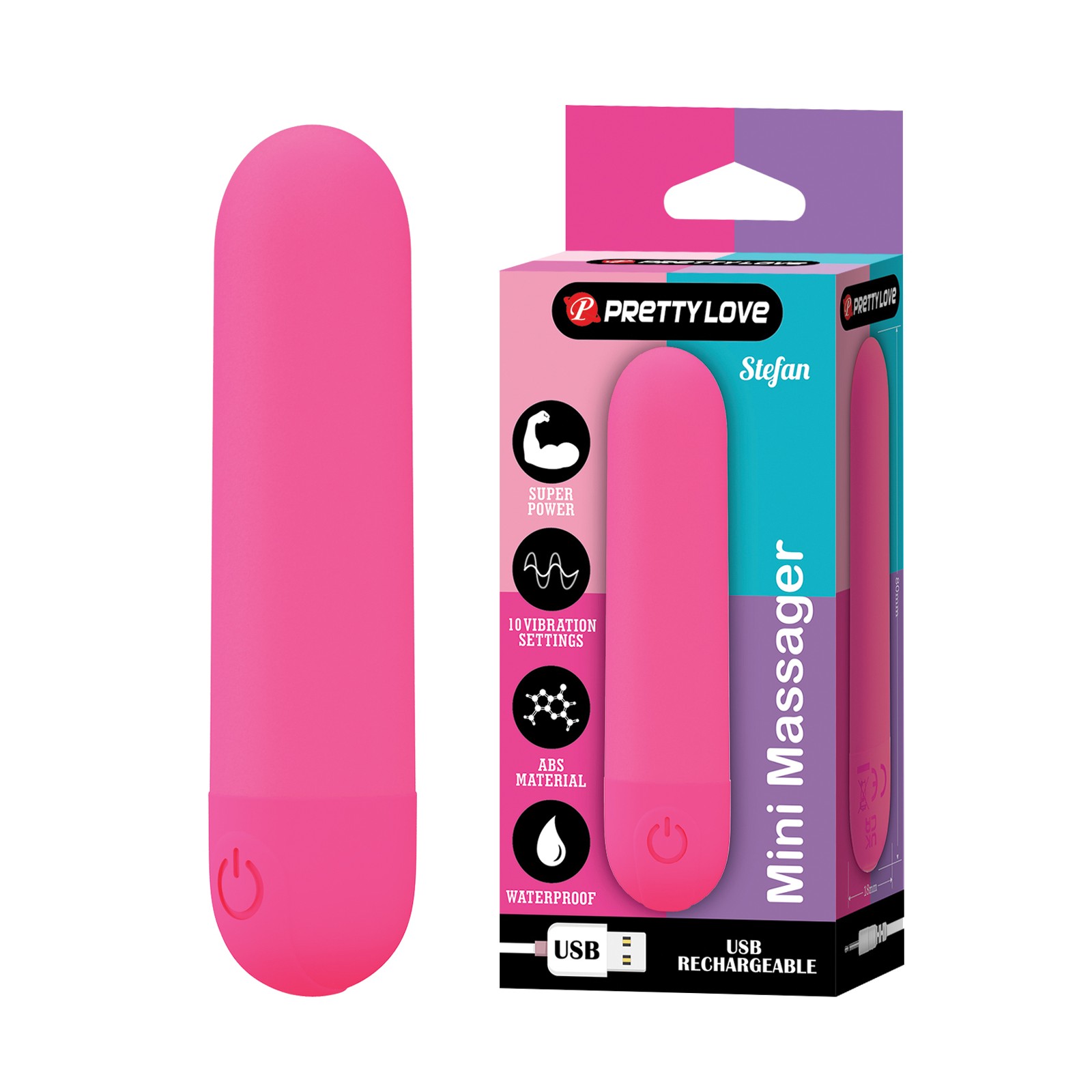 Pretty Love Stephan Mini Massager