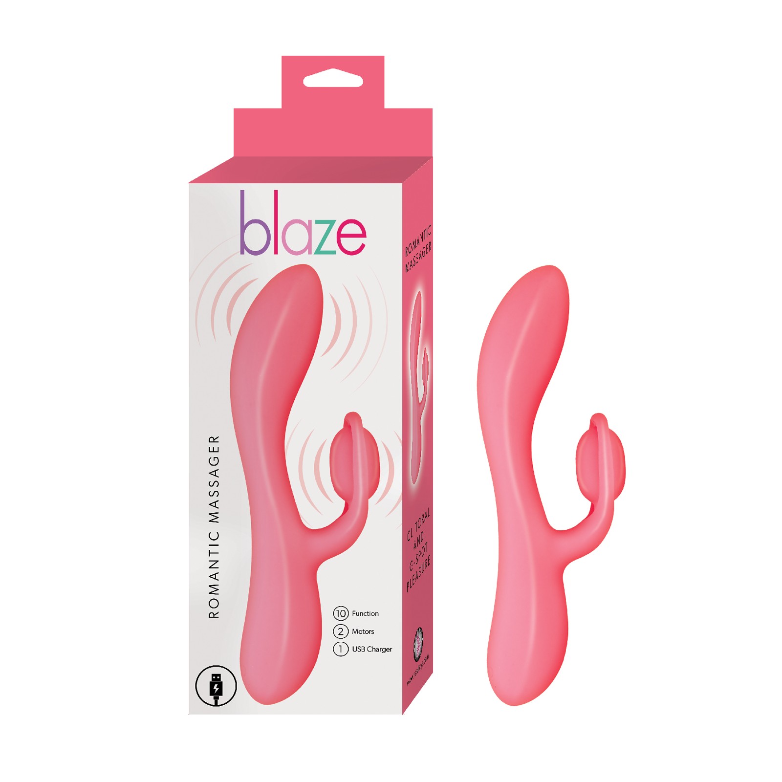 Blaze Romantic Massager for Luxurious Pleasure