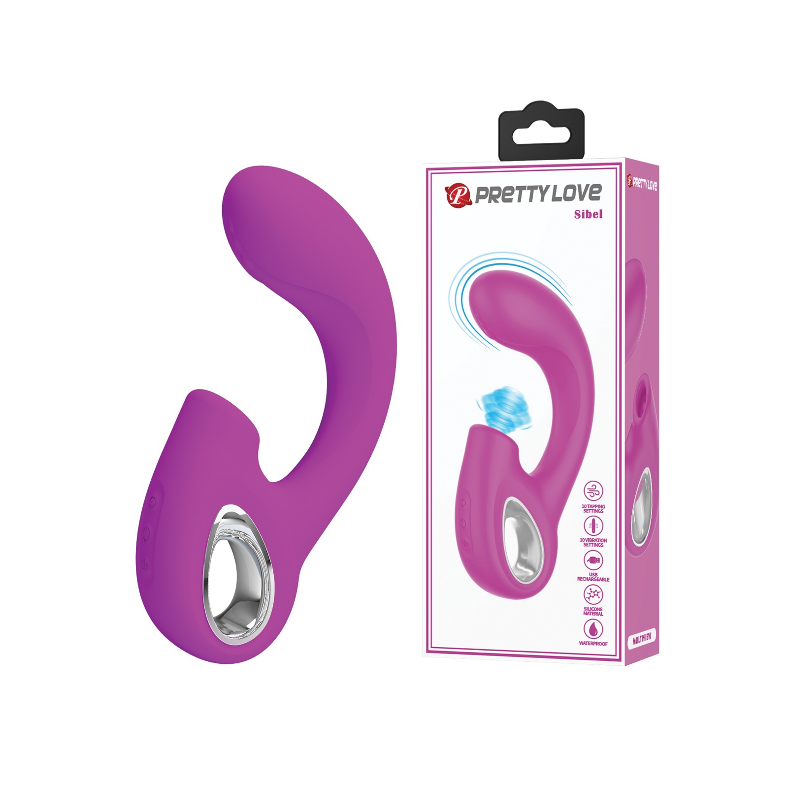 Pretty Love Sibel Tapping Rabbit G Vibrator