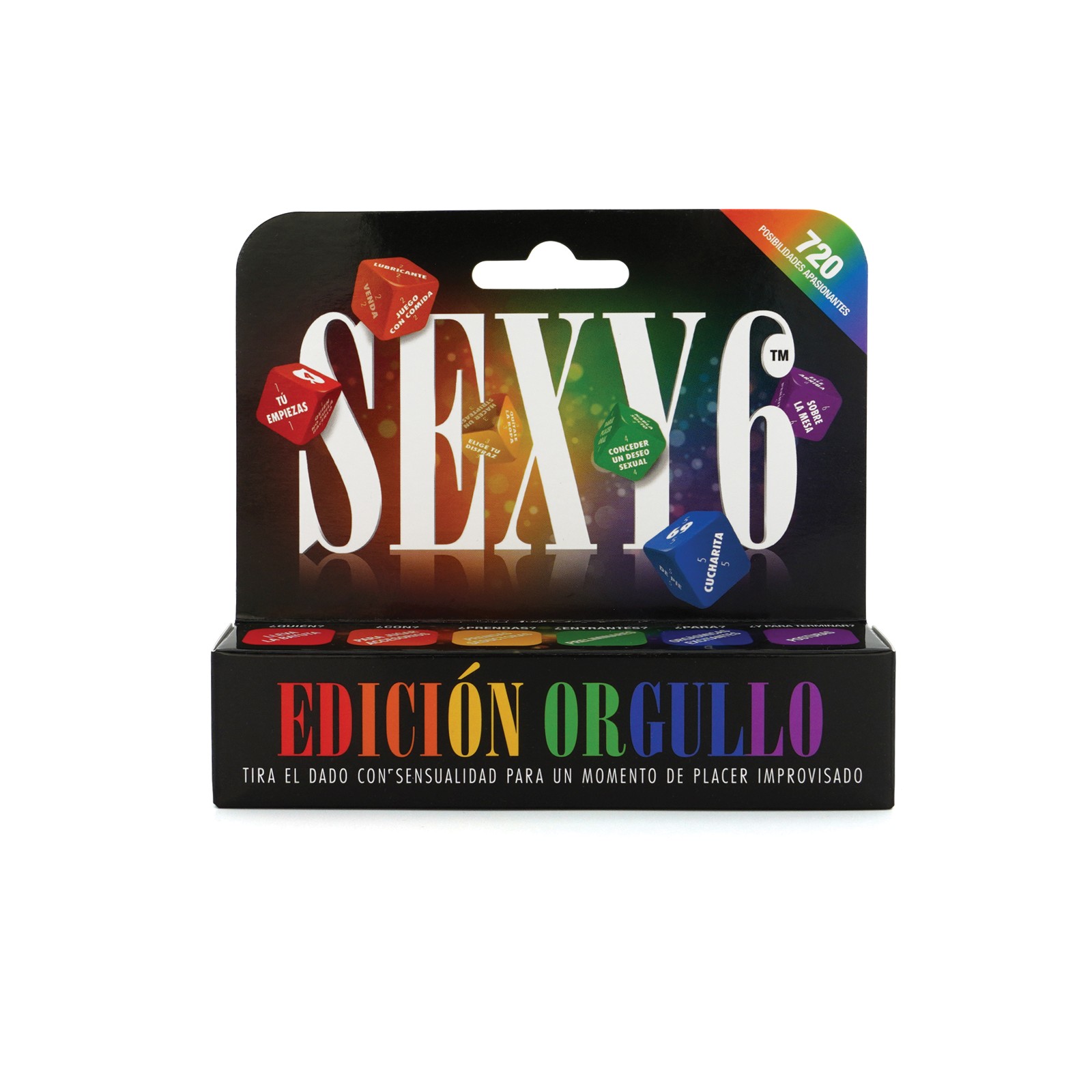 Juego Sexy 6 Dados Edición Orgullo