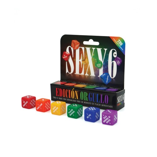 Juego Sexy 6 Dados Edición Orgullo