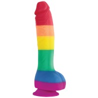 Colours Pride Edition 8 Inch Dong with Suction Cup