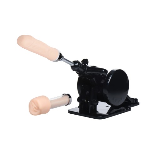 LoveBotz Rob FUK Adjustable Portable Sex Machine - Black